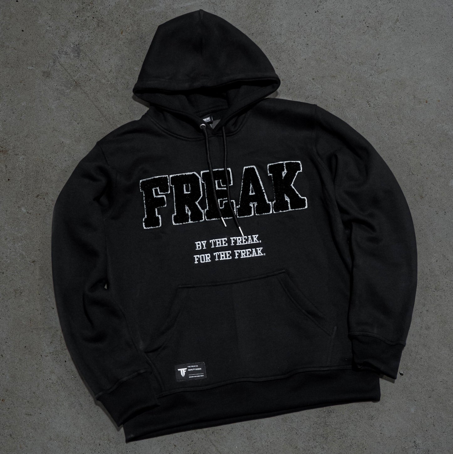 BLACK/GREY - SIGNATURE FREAK HOODIE