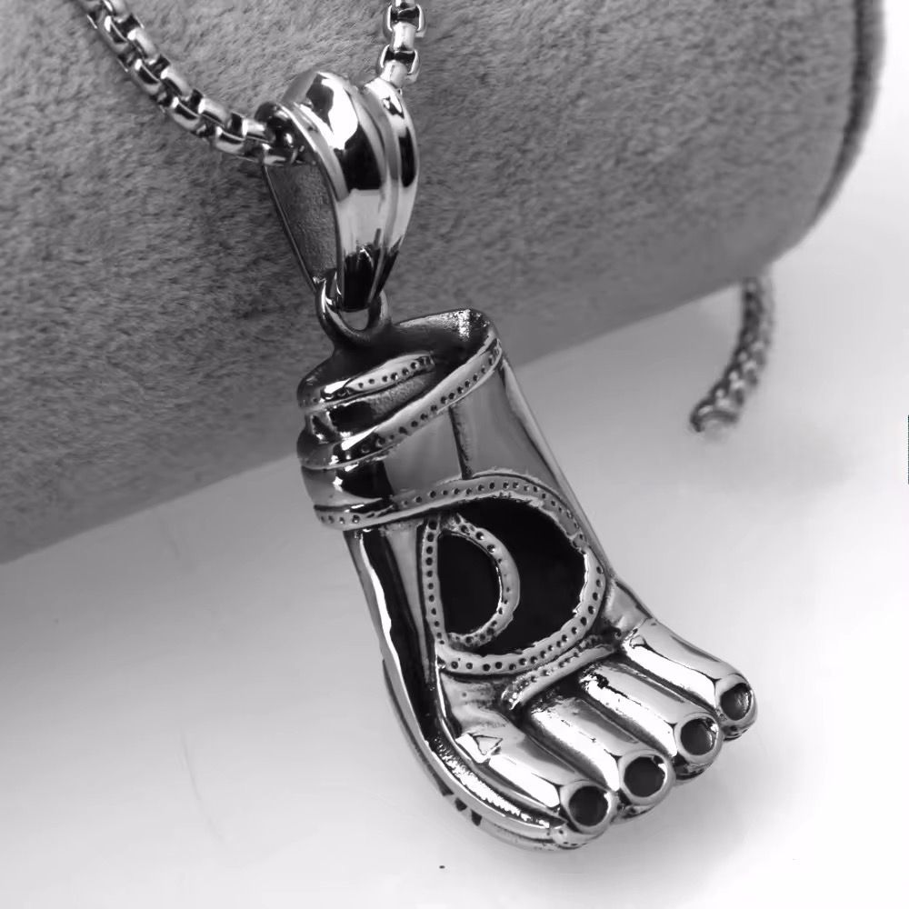 SILVER – MMA GLOVES PENDANT
